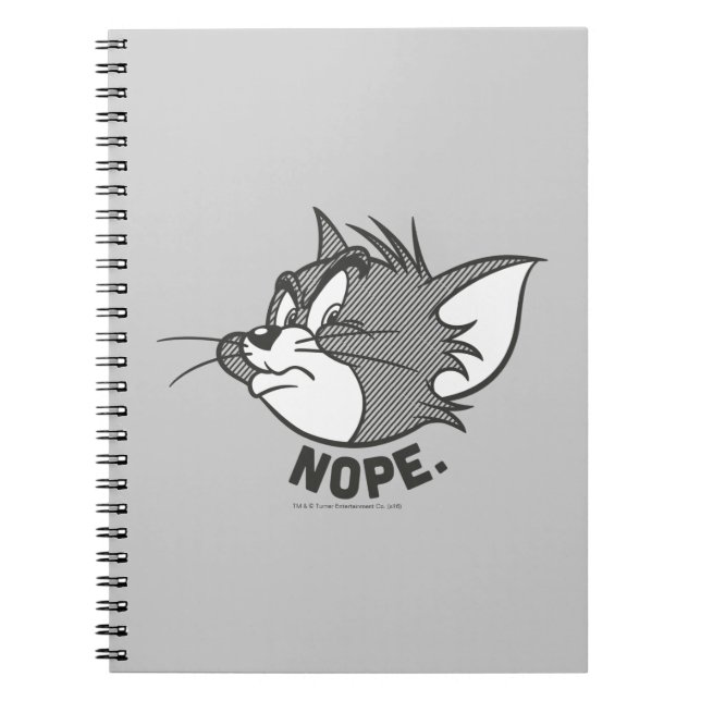 Tom And Jerry | Tom Says Nope Notebook (Front)