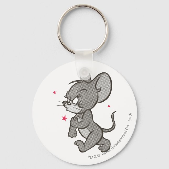 Tom and Jerry Tough Mouse 1 Keychain (Front)