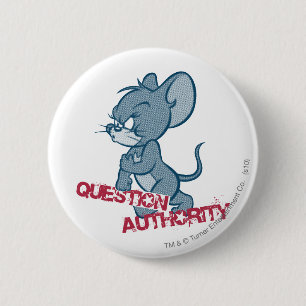 Tom and Jerry Tough Mouse 2 Inch Round Button