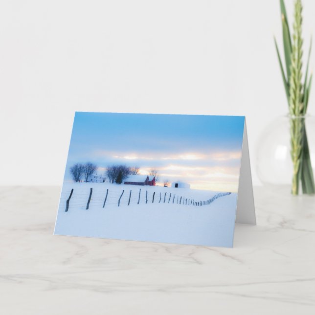 Tom Atwood Media Christmas Card (Tosovsky Farm) (Front)