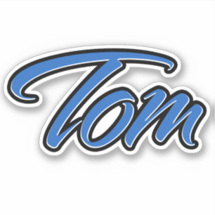 Tom Blue Autocollants Sticker Stickerset