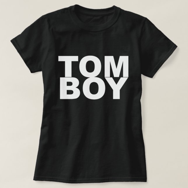 TOM BOY. T-Shirt (Design Front)