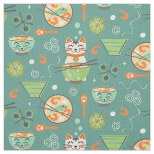 Tom Cat Special Soup ©studioxtine Fabric
