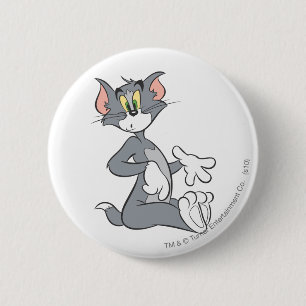 Tom Confused 2 Inch Round Button