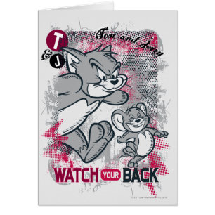 Tom et Jerry Regardez votre dos