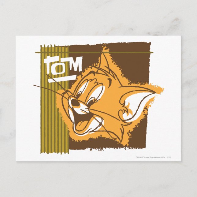 Tom Happy Face Postcard (Front)