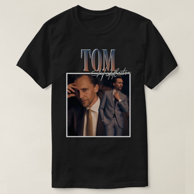 Tom Hiddleston T-shirt classique (Design devant)
