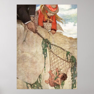 Tom is Caught by Jessie Willcox Smith Poster