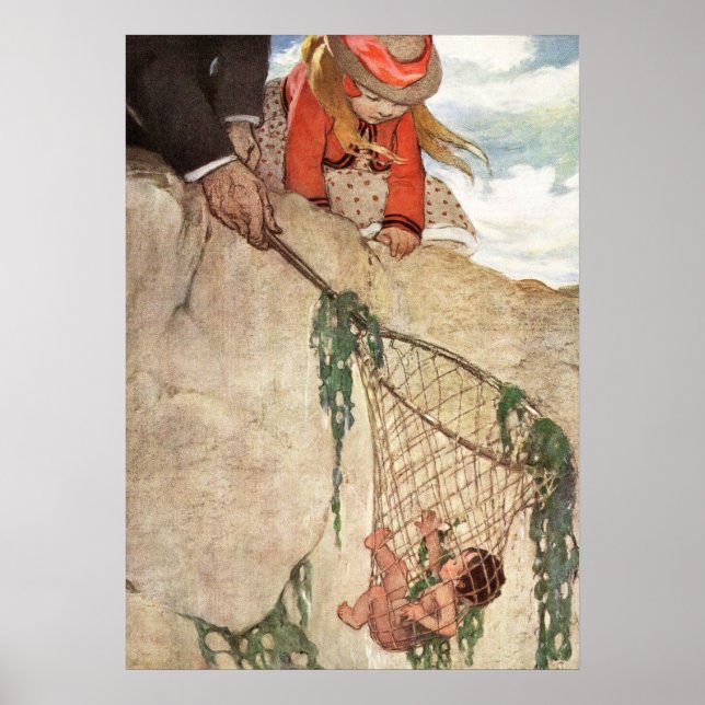 Tom is Caught by Jessie Willcox Smith Poster (Front)