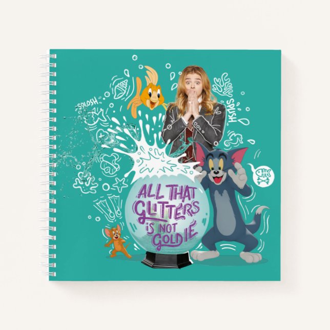 Tom & Jerry - All That Glitters Is Not Goldie Notebook (Front)