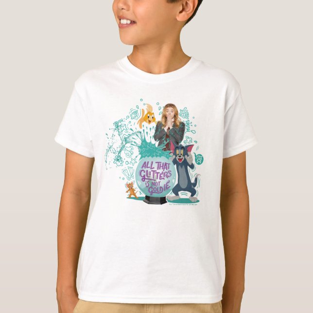 Tom & Jerry - All That Glitters Is Not Goldie T-Shirt (Front)