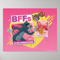 Tom & Jerry BFFs Photo Emoji Collage