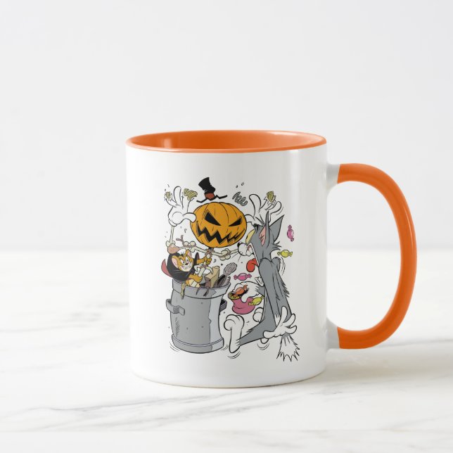 Tom & Jerry | Boo to Tom Mug (Right)