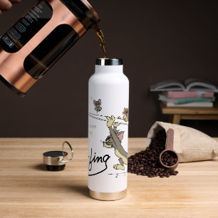 Tom & Jerry "It's Time For Surfing" Water Bottle