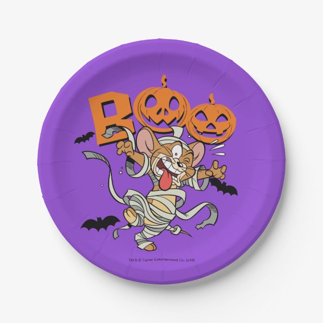 Tom & Jerry | Jerry is SO Scary Paper Plate (Front)
