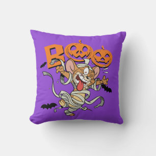 Tom & Jerry   Jerry is SO Scary Throw Pillow