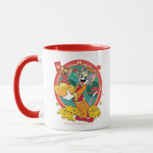 Tom & Jerry New Years Red Envelope Mug