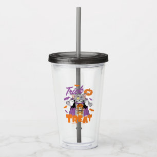 Tom & Jerry Trick or Treat Acrylic Tumbler