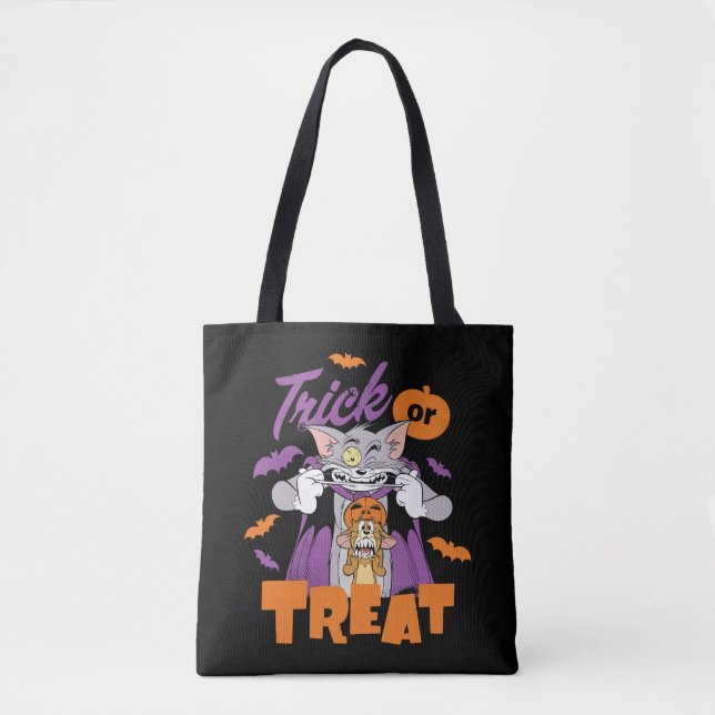 Tom & Jerry | Trick or Treat Tote Bag (Front)