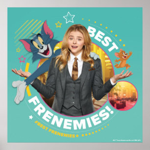 Tom & Jerry With Kayla - Best Frenemies Poster