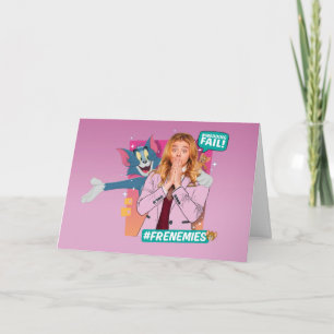Tom & Jerry With Kayla - Frenemies Card