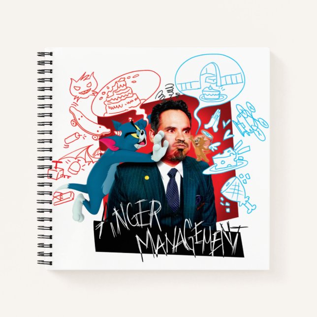 Tom & Jerry With Terrance - Anger Management Notebook (Front)