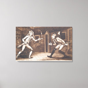 Tom Jones and the Centinel, 1799 Canvas Print