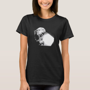 Tom Jones Singing Live Black And White By Everard  T-Shirt