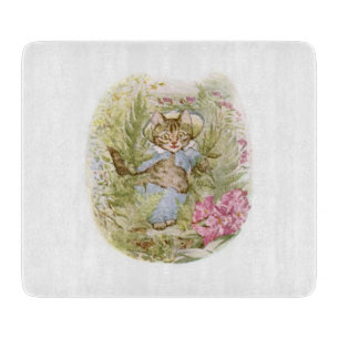 Tom Kitten (Cute Cat Illustration) Beatrix Potter Cutting Board