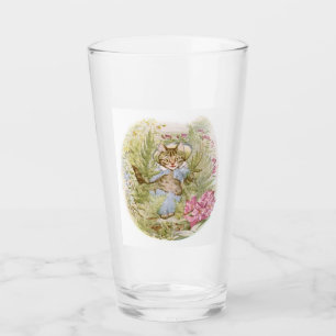 Tom Kitten (Cute Cat Illustration) Beatrix Potter Glass