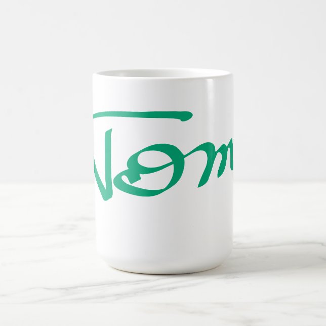 Tom Lettering Mug (Center)