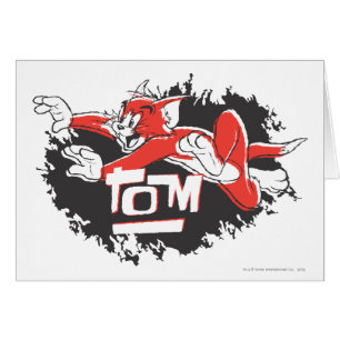 Tom Logo noir et rouge