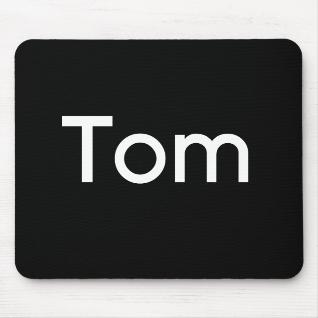 Tom Mouse Pad (Front)