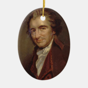 Tom Paine Ceramic Ornament