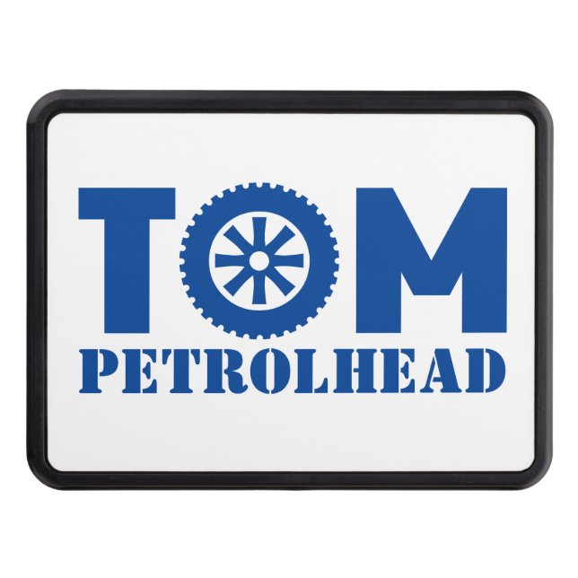 Tom Petrol Head Trailer Hitch Cover (Front)