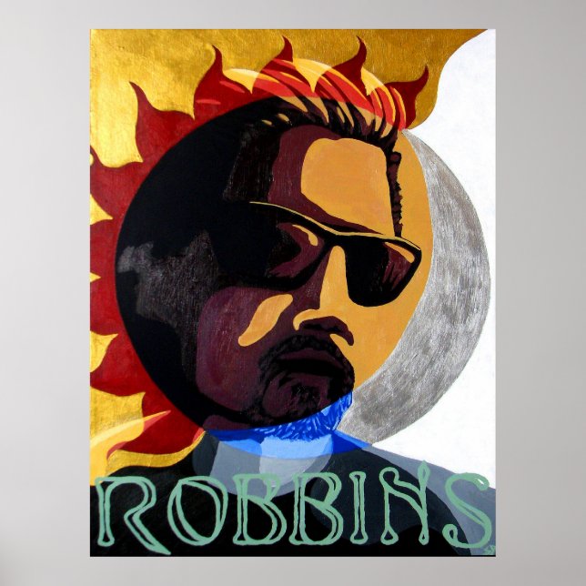 Tom Robbins Poster (Front)