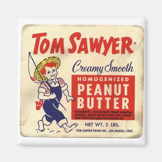 Tom Sawyer - 1945 Magnet (Front)