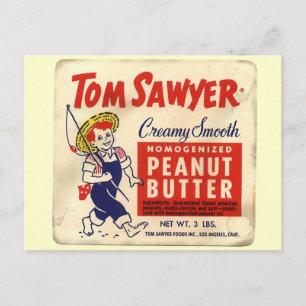 Tom Sawyer - 1945 Postcard
