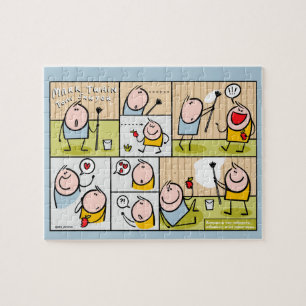 Tom Sawyer, Mark Twain Jigsaw Puzzle