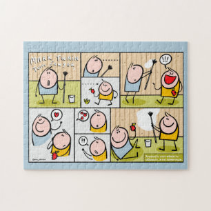 Tom Sawyer, Mark Twain Jigsaw Puzzle