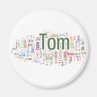 Tom Sawyer Word Cloud