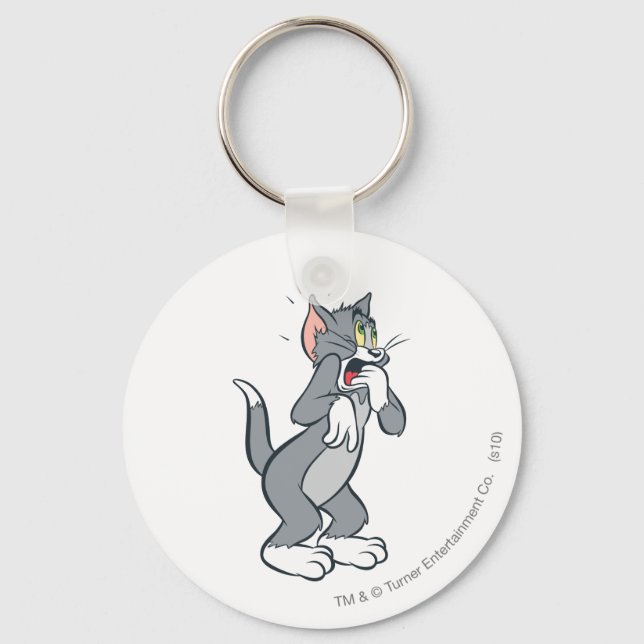 Tom Shocked Keychain (Front)