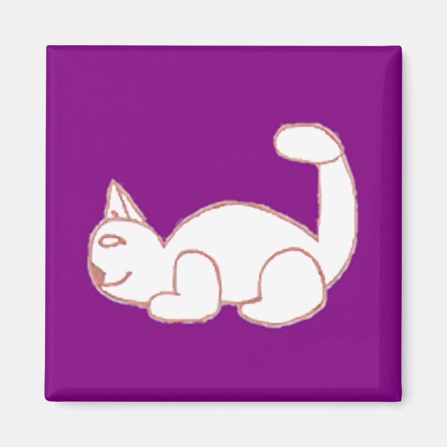 Tom Square Magnet (Front)