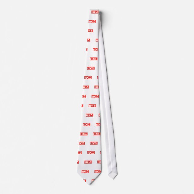 Tom Stamp Tie (Front)