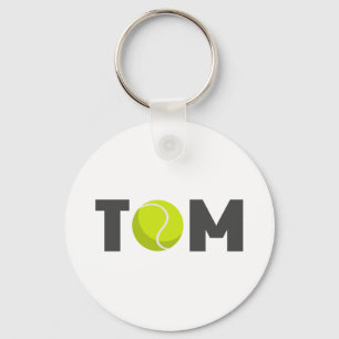 Tom Tennis Keychain