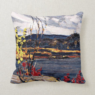 Tom Thomson - Autumn, Algonquin Park Throw Pillow