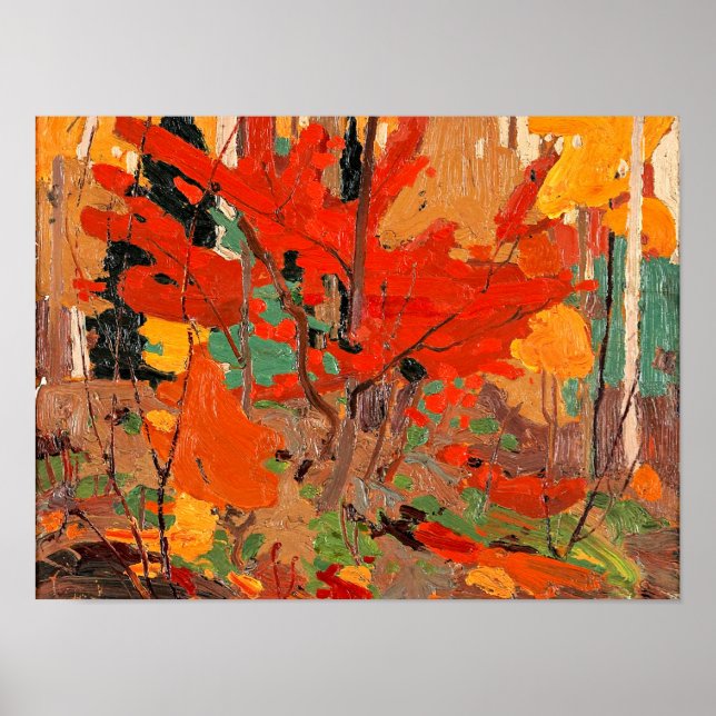 Tom Thomson - Autumn, Fall 1916 Poster (Front)