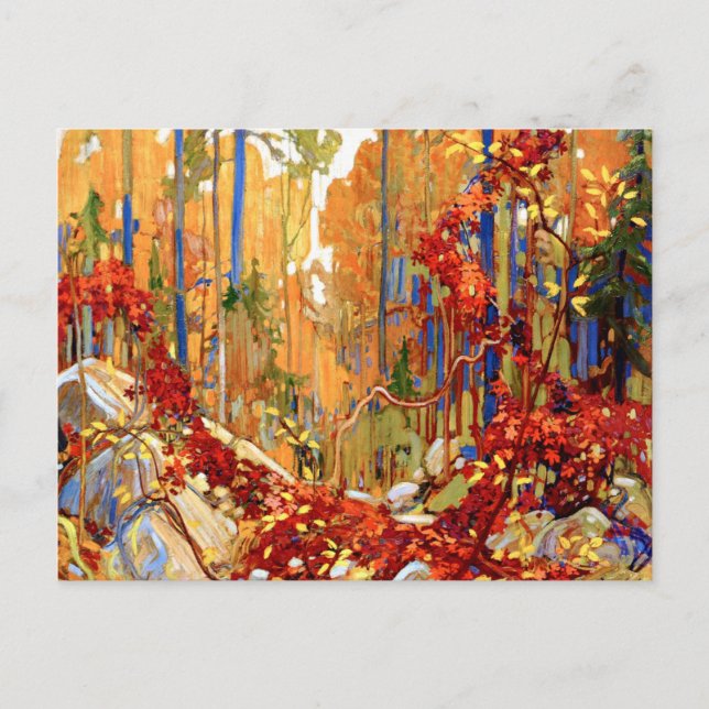 Tom Thomson - Autumn's Garland Postcard (Front)