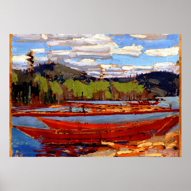 Tom Thomson - Bateaux Poster (Front)