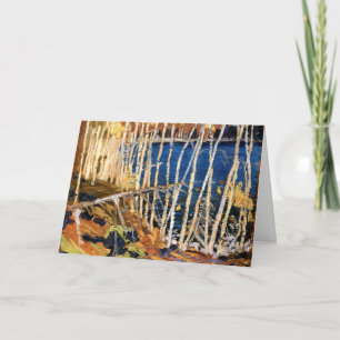 Tom Thomson - Blue Lake, fine art Card